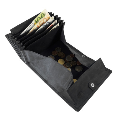 Kožená kasírka s pouzdrem