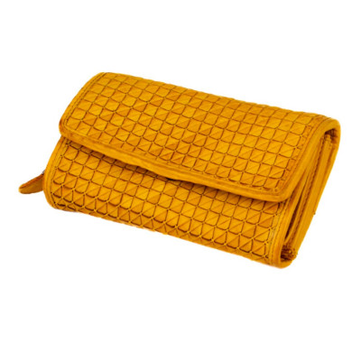 Kožená luxusní peněženka barevná