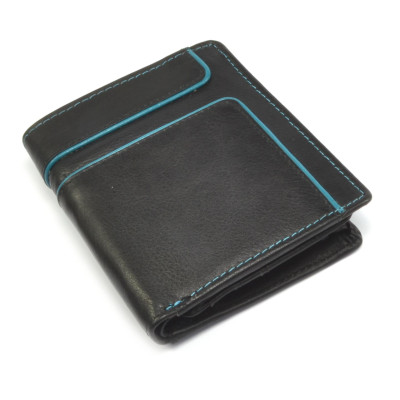 Kožená malá retro peněženka