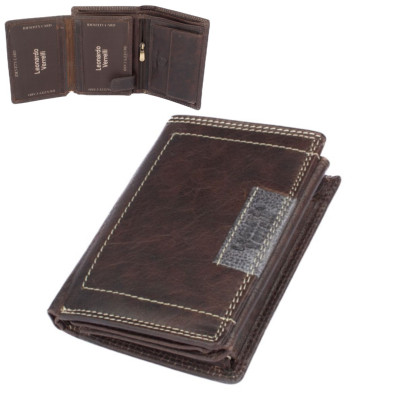 Kožená moderní peněženka pánská