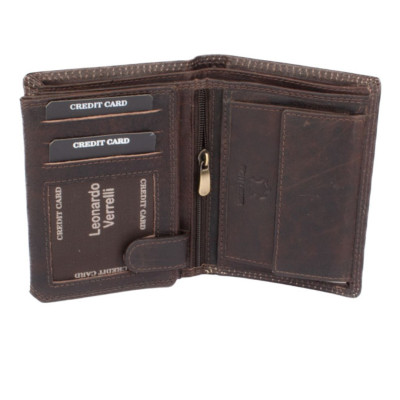 Kožená moderní peněženka pánská