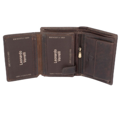 Kožená moderní peněženka pánská