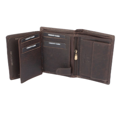 Kožená moderní peněženka pánská