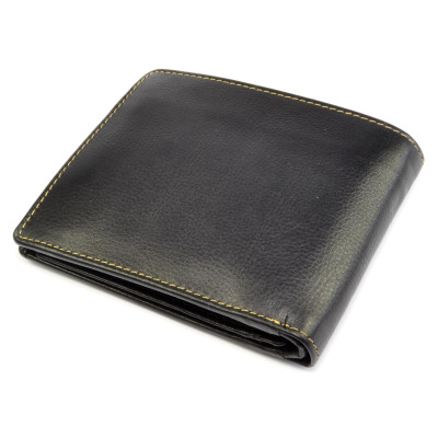 Kožená pánská nezapínací peněženka