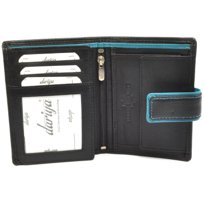 Kožená pánská peněženka barevná