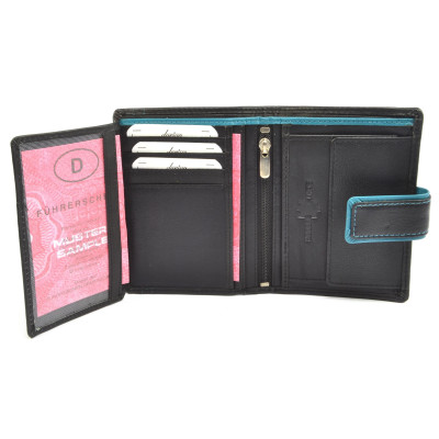 Kožená pánská peněženka barevná