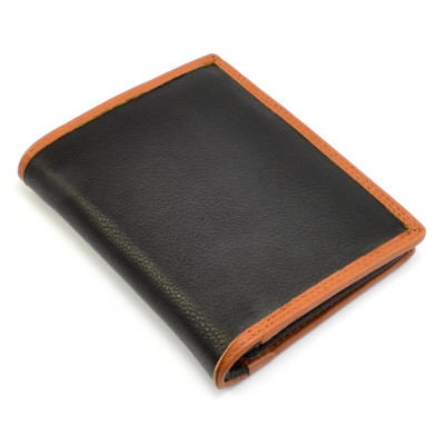 Kožená pánská peněženka černá