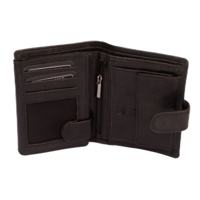 Kožená pánská peněženka s přezkou
