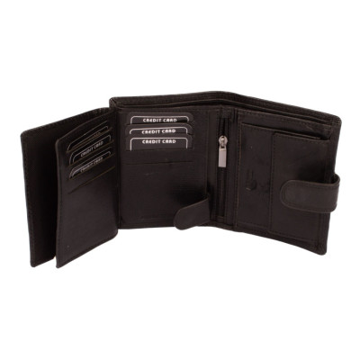 Kožená pánská peněženka s přezkou