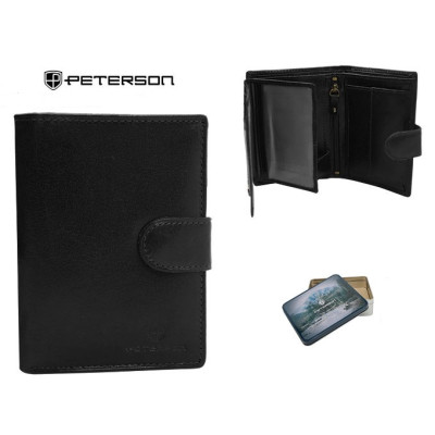 Kožená pánská peněženka zapínací