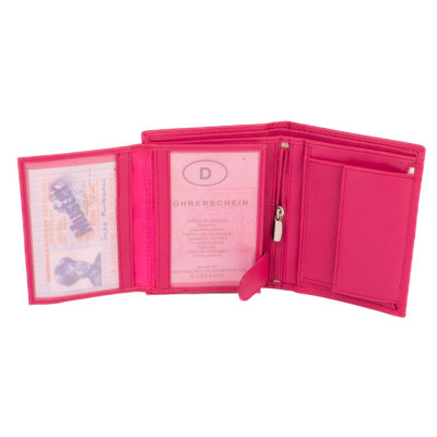 Kožená peněženka barevná