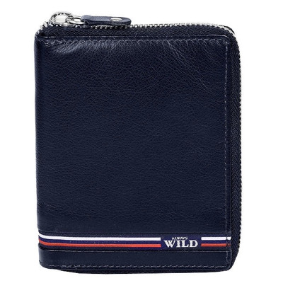 Kožená peněženka na zip