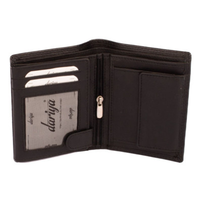 Kožená peněženka pánská černá