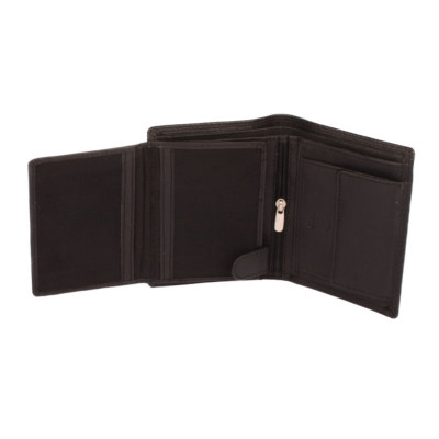 Kožená peněženka pánská černá