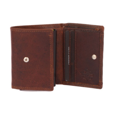 Kožené barevné pouzdro na karty