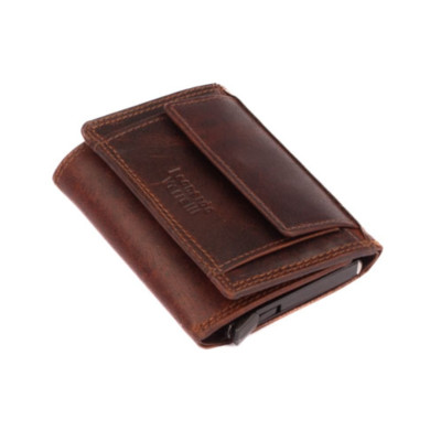 Kožené barevné pouzdro na karty