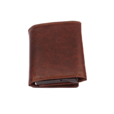 Kožené barevné pouzdro na karty