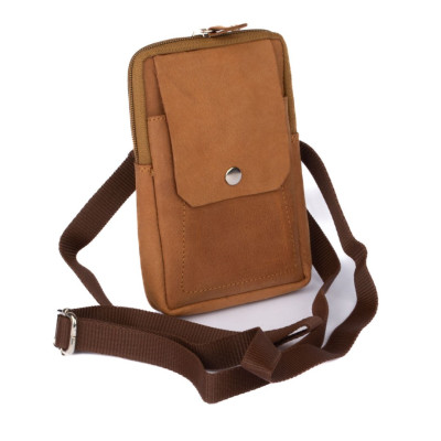 Kožené pouzdro na krk na doklady