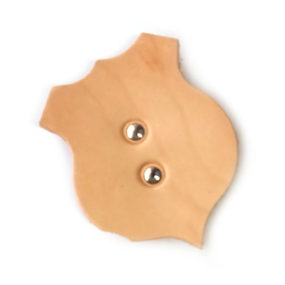 Kožený erb k MAXI měšci