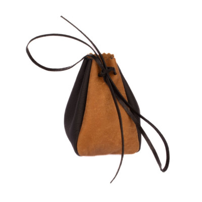 Kožený měšec hnědý