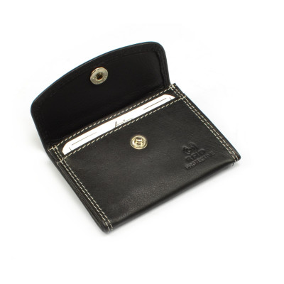 Kožený mincovník černý