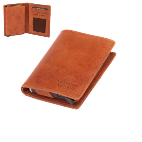 Luxusní kožené pouzdro na karty