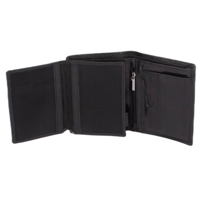 Luxusní pánská černá peněženka