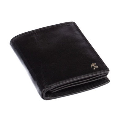 Luxusní pánská černá peněženka