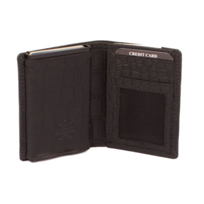 Luxusní pouzdro na karty černé