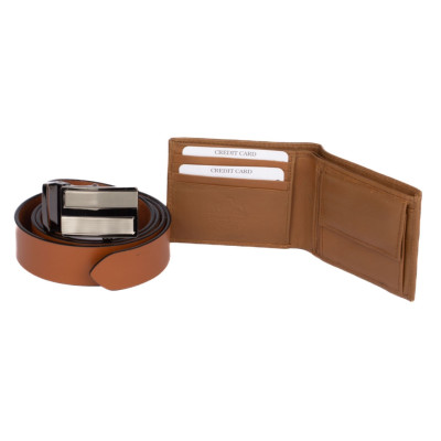 Luxusní sada dárková pro pány s páskem 120 cm