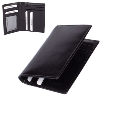 Luxusní velké kožené pouzdro na karty