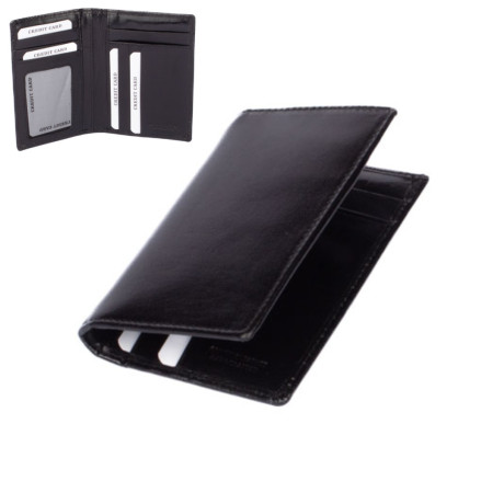 Luxusní velké kožené pouzdro na karty