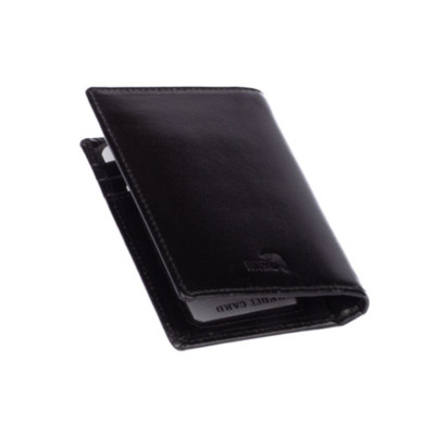 Luxusní velké kožené pouzdro na karty