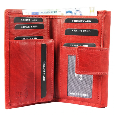 Malá dámská peněženka kožená