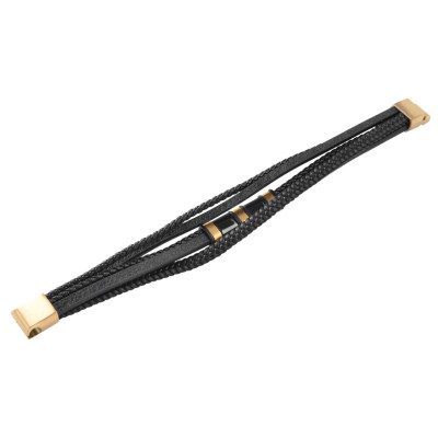 Náramek Avery z umělé kůže 23 cm