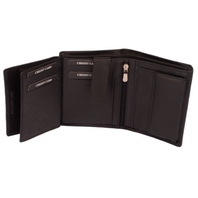 Pánská černá peněženka