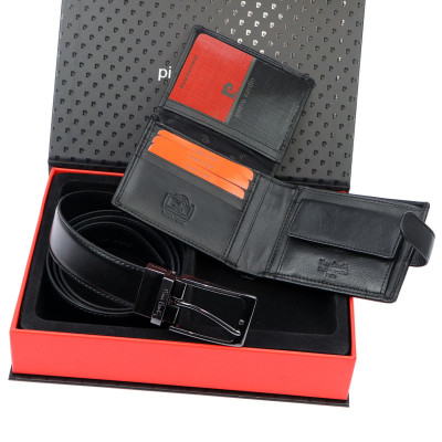 Pánská dárková sada s páskem 130 cm