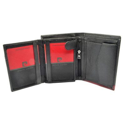 Pánská kožená černá peněženka