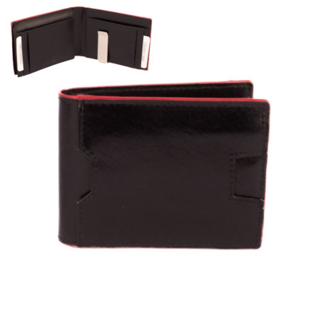 Pánská kožená dolarka černá