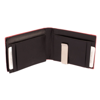 Pánská kožená dolarka černá