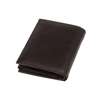 Pánská kožená peněženka černo hnědá