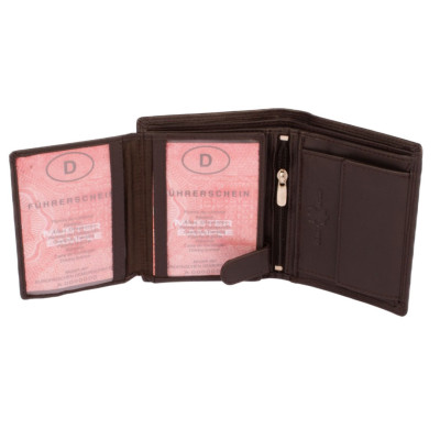 Pánská kožená peněženka hnědá