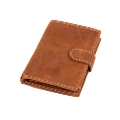 Pánská kožená peněženka s přezkou