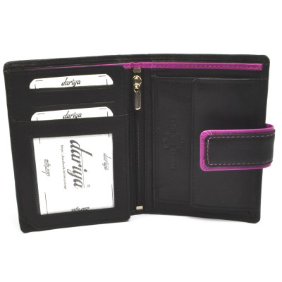 Pánská kožená zapínací peněženka