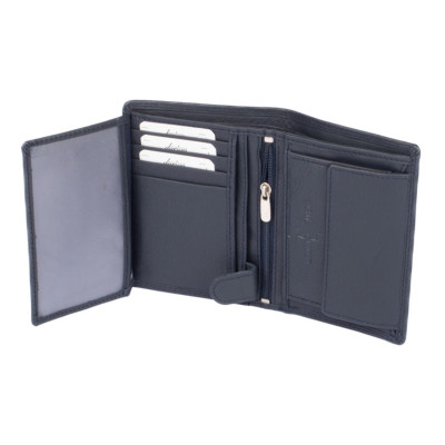 Pánská peněženka kožená modrá