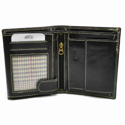 Pánská tenká kožená peněženka