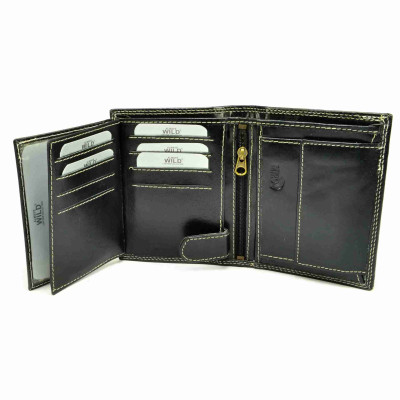 Pánská tenká kožená peněženka