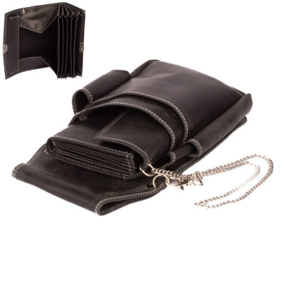 Peněženka kasírka s kapsou a řetízkem