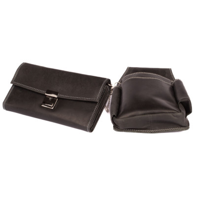 Peněženka kasírka s kapsou a řetízkem