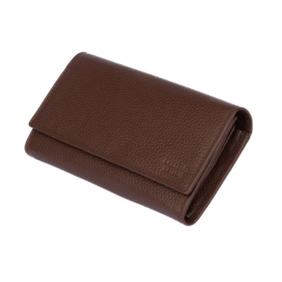 Peněženka kožená dámská hnědá